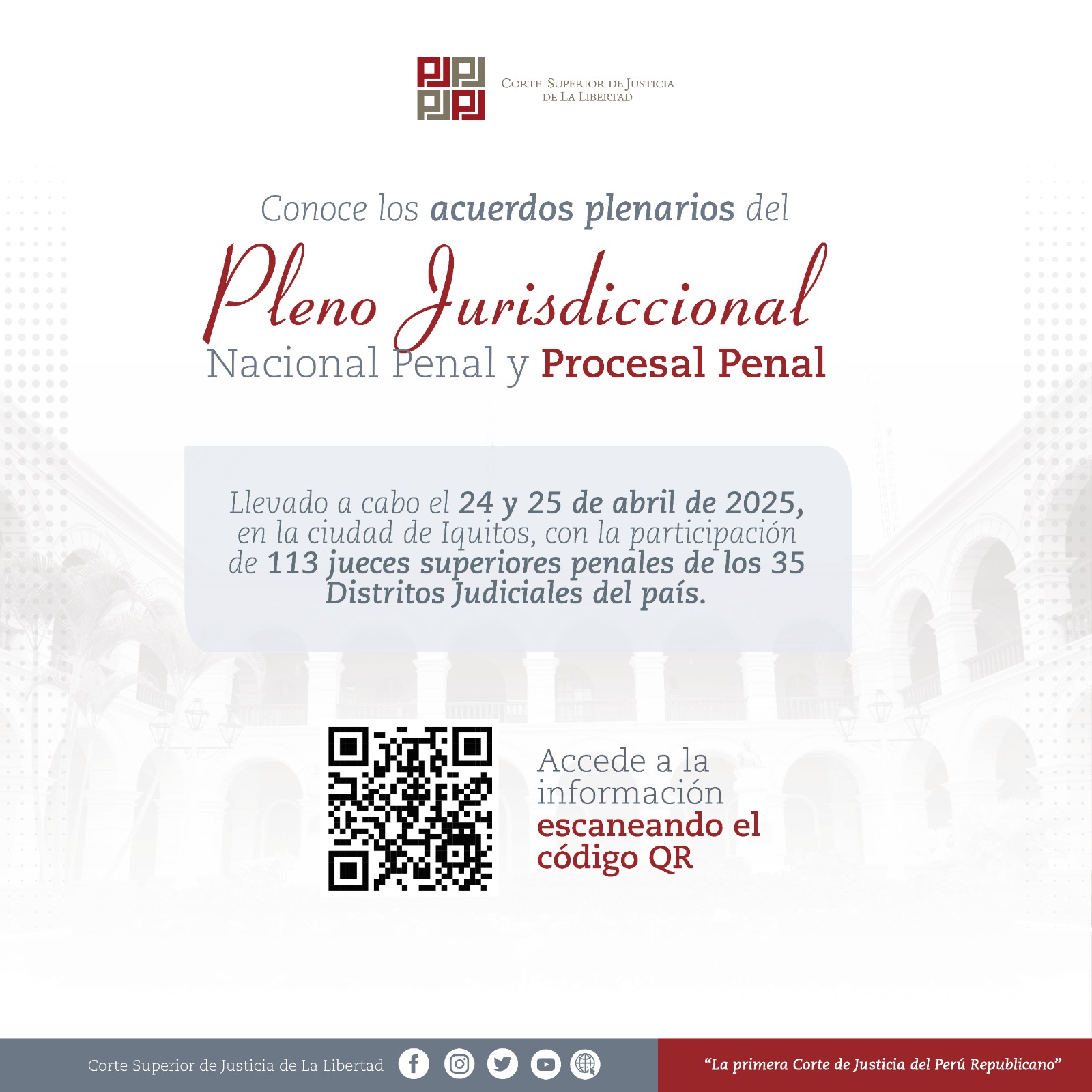 Plan Jurisdiccional NacionalPenal y Procesal Penal